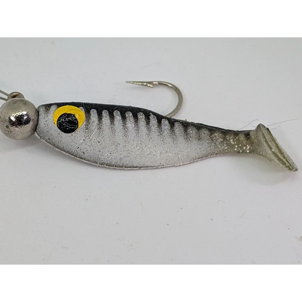 Vintage‎ Micro Minnow Swim Bait With Jig Spinner
